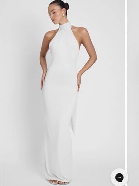 Leau Drape Maxi Dress
